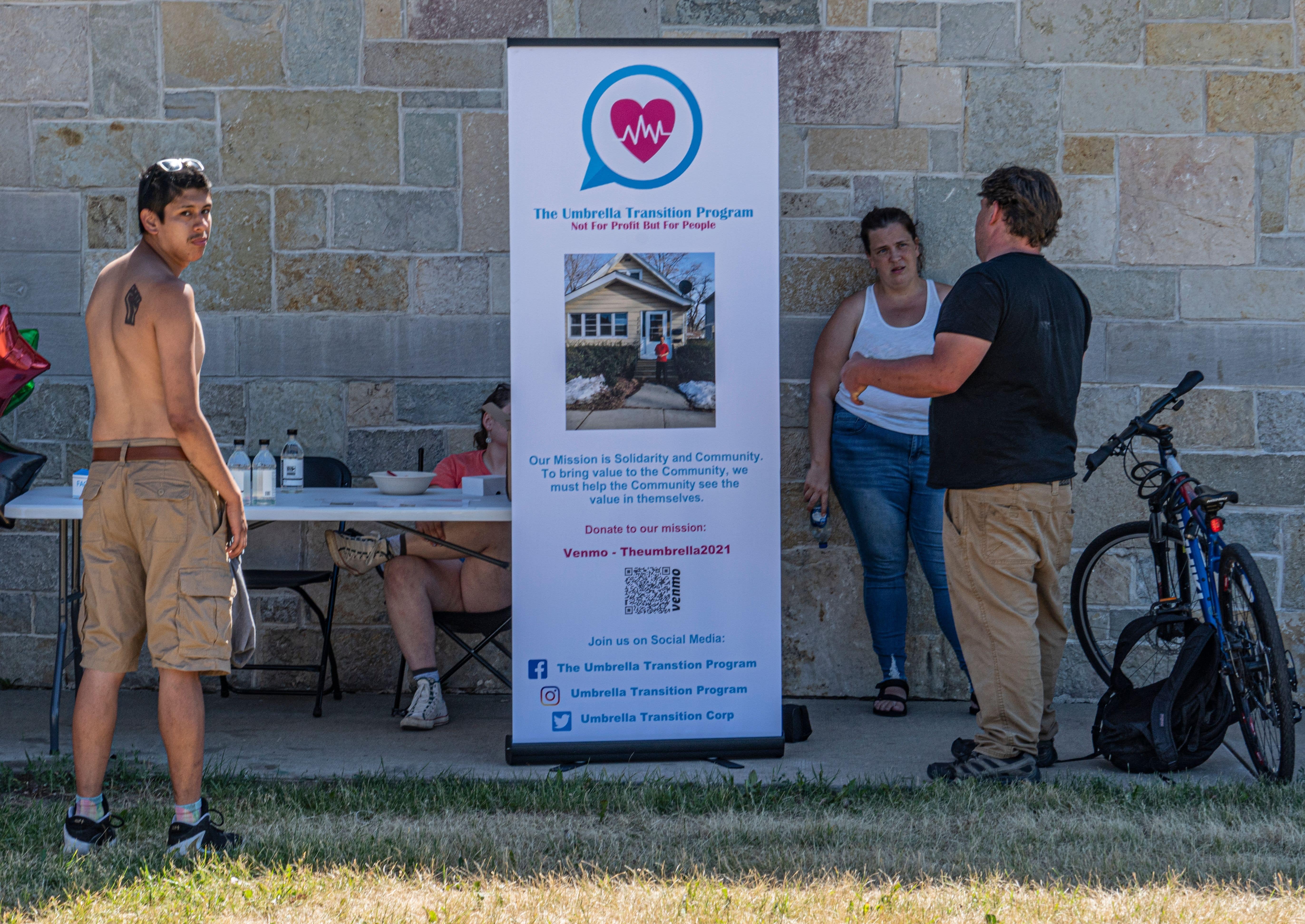 The Umbrella Transition Program took part in hosting the first Juneteenth event by IssaUsThing in Madison